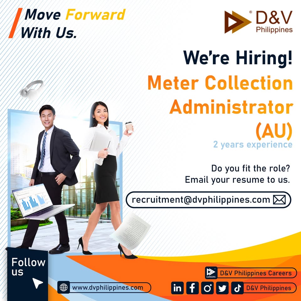 D&V Philippines Careers Facebook ad