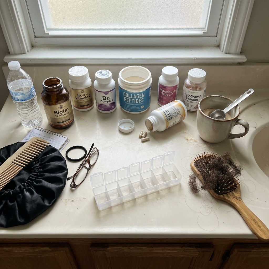 The Product Journal Facebook ad: Black women dealing with menopause. please read this