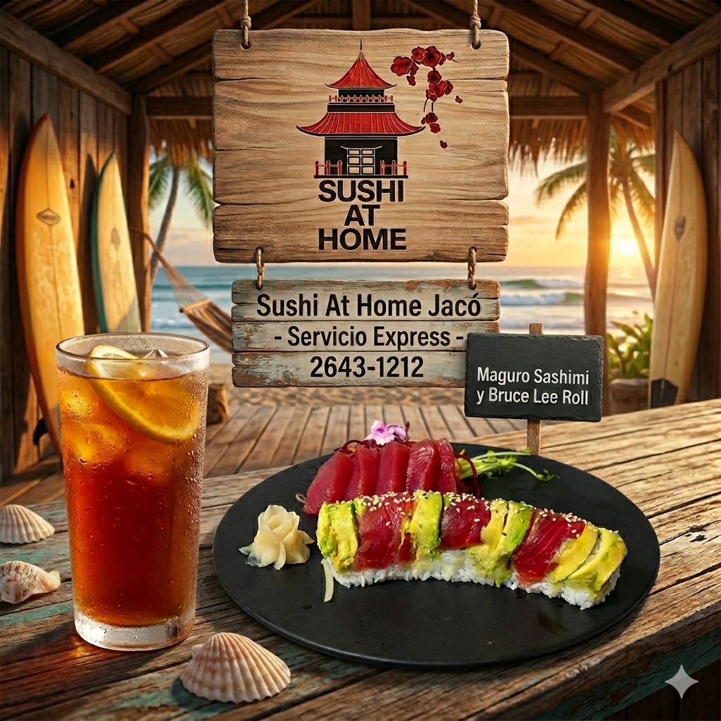 Sushi At Home Facebook ad: ¿Se te antojó?