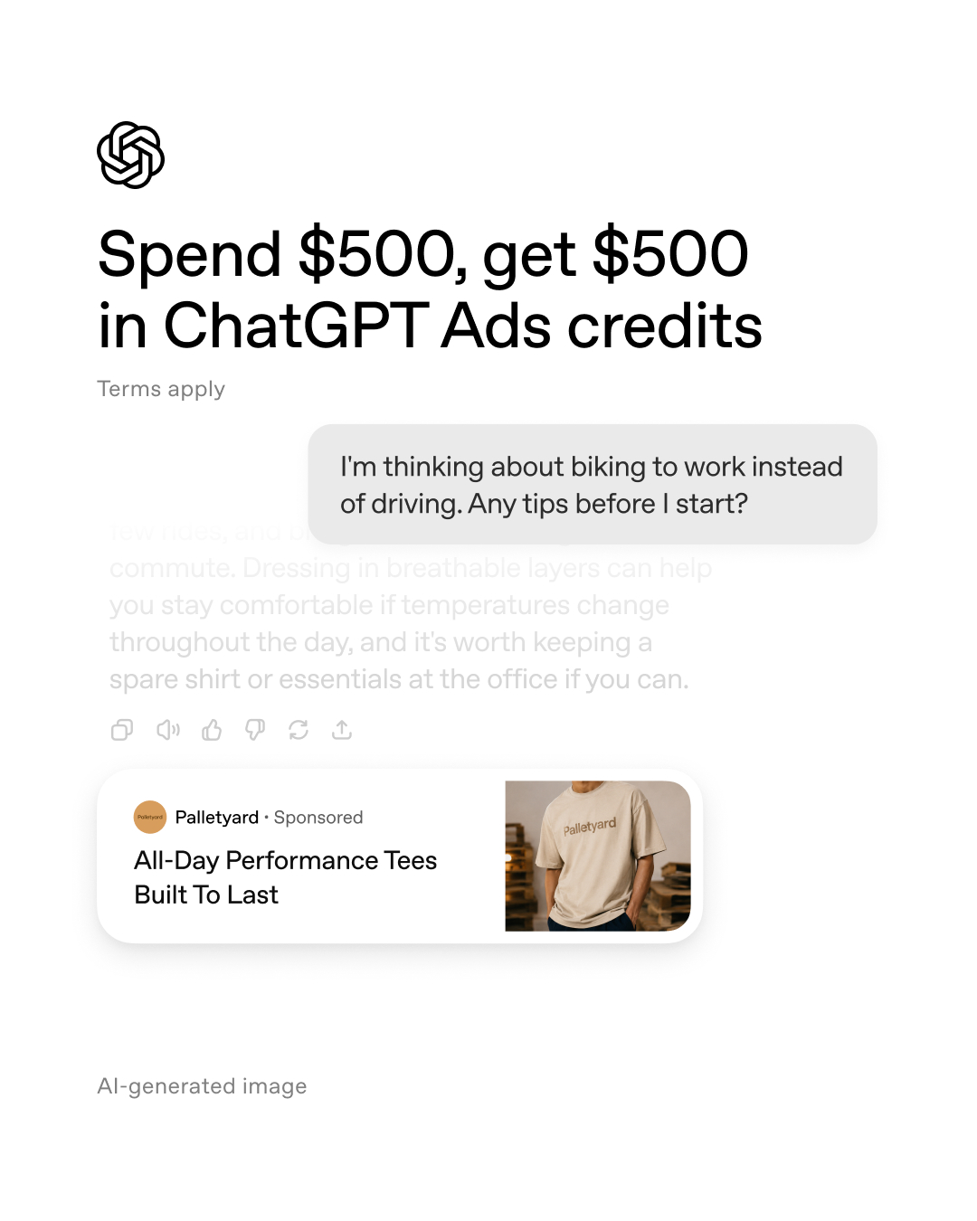 ChatGPT Facebook ad