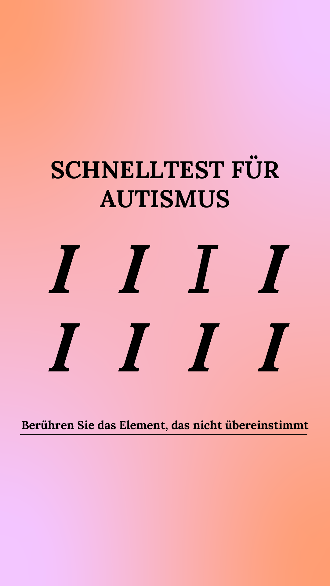 International IQ test Facebook ad