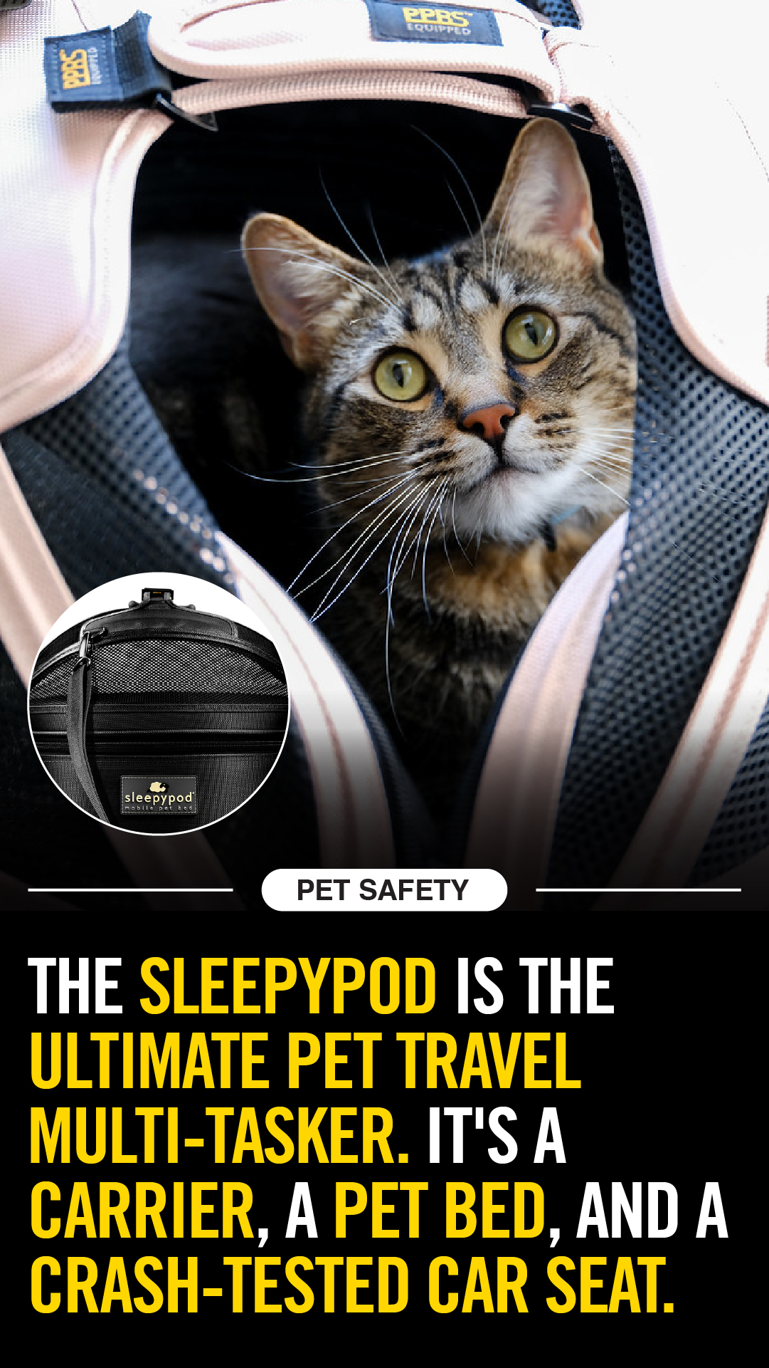 Sleepypod Facebook ad