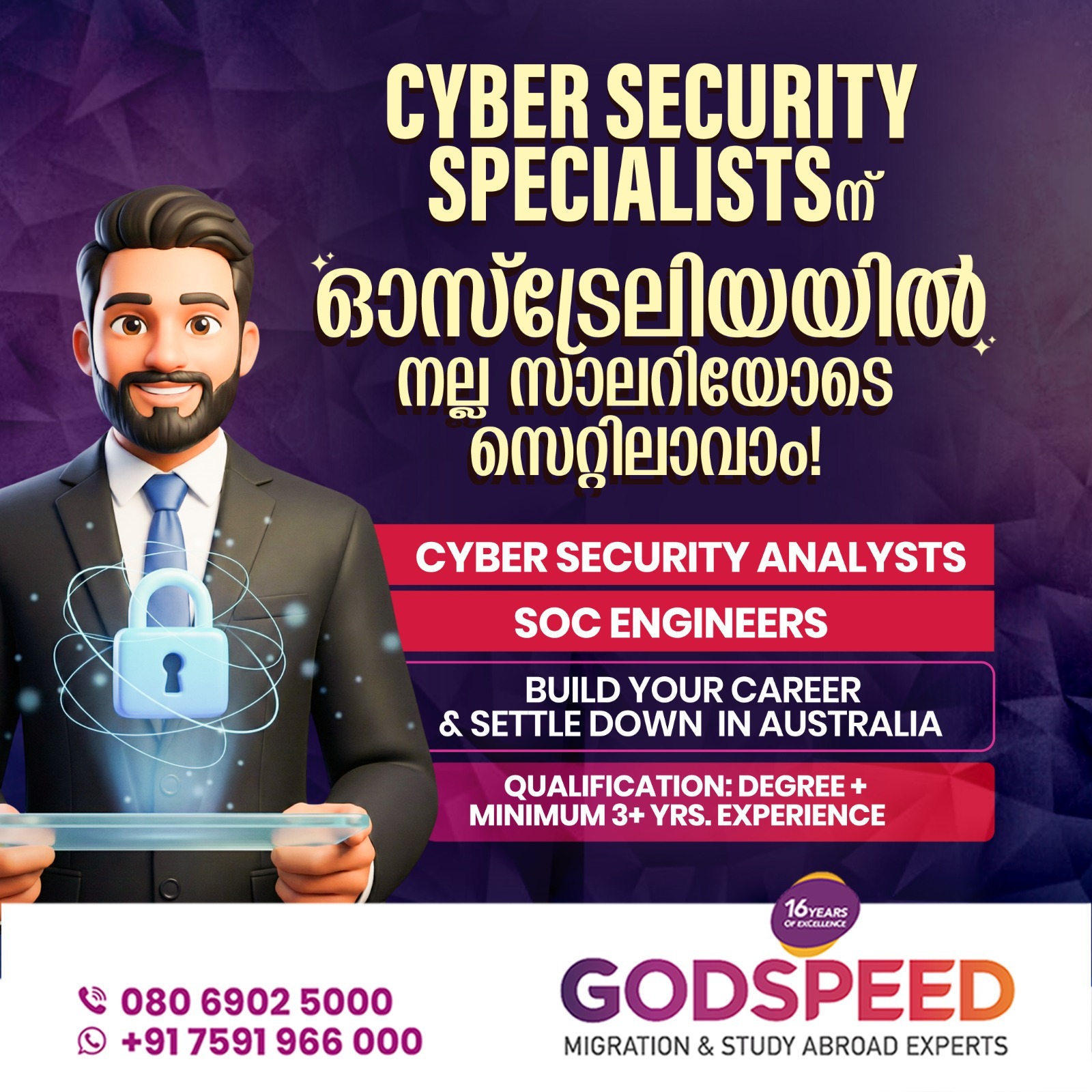 Godspeed Immigration & Study Abroad Pvt Ltd Facebook ad