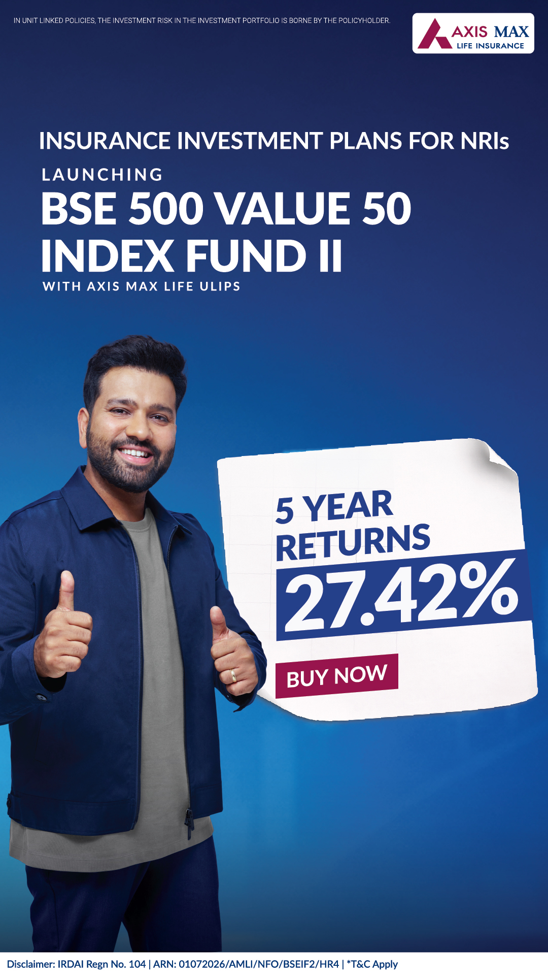 Axis Max Life Insurance Facebook ad