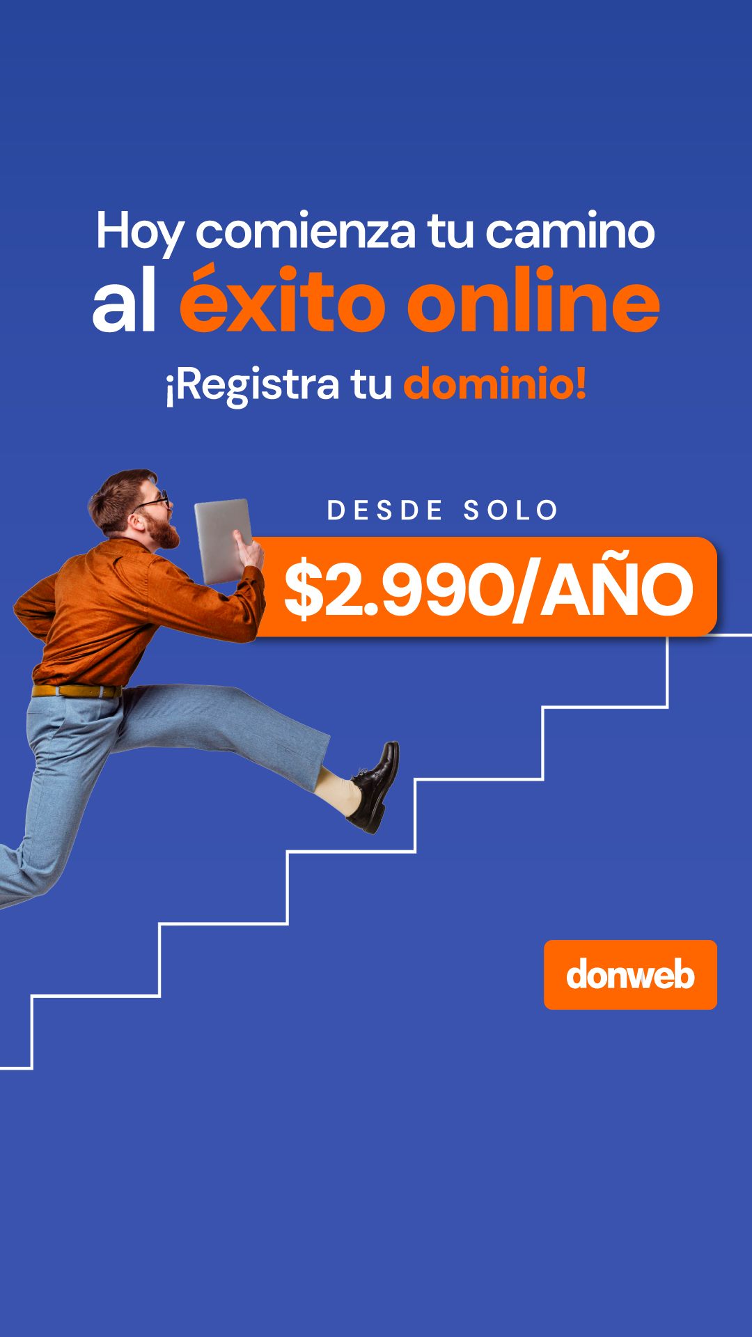 donweb Facebook ad from Aug 6, 2026