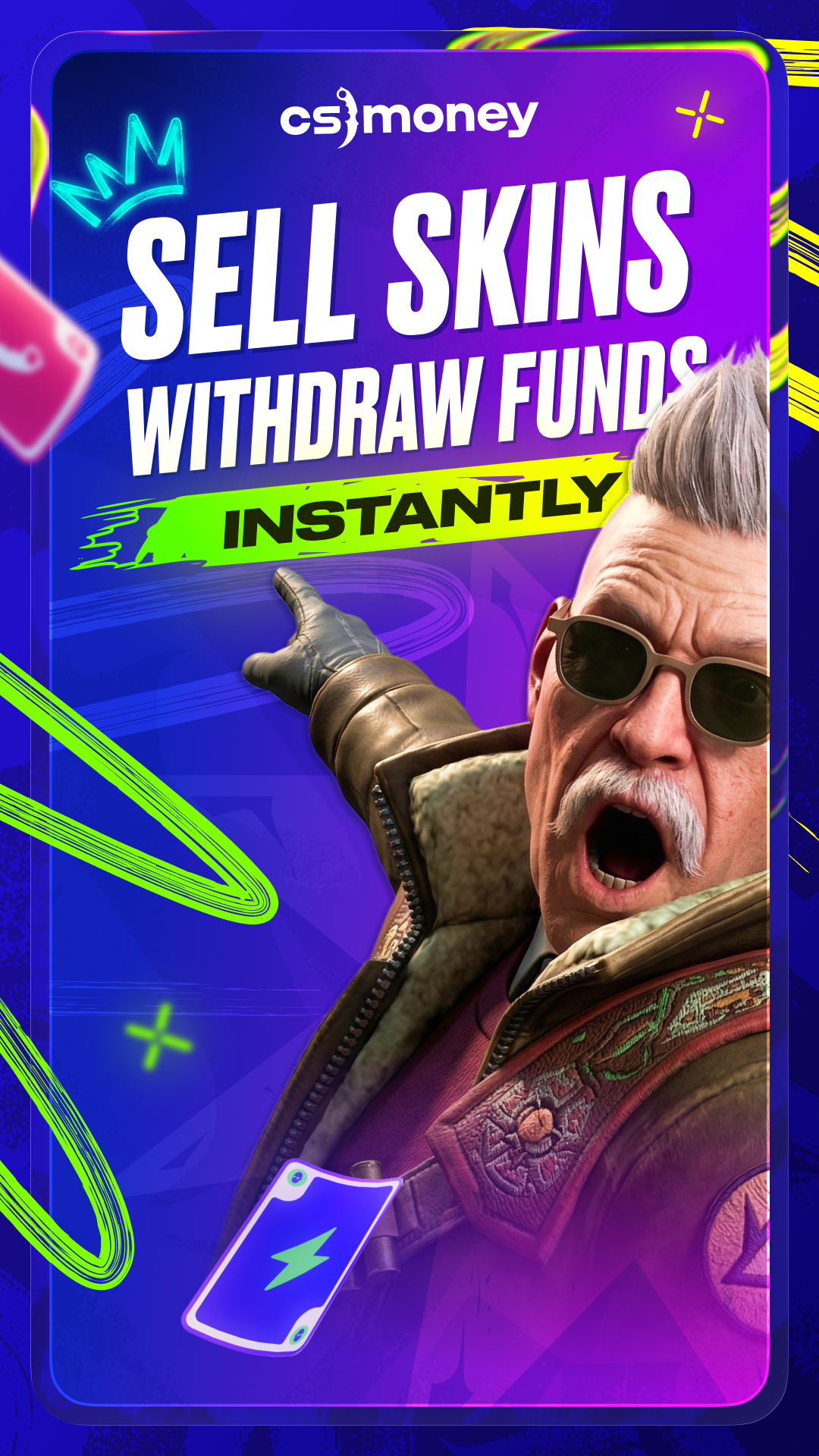 Cs.money CS:GO Trading Bot Facebook ad