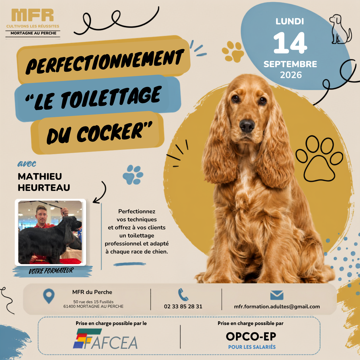mfr mortagne au perche Facebook ad: Calendrier des Formations Perfectionnements 2026-2027 de…