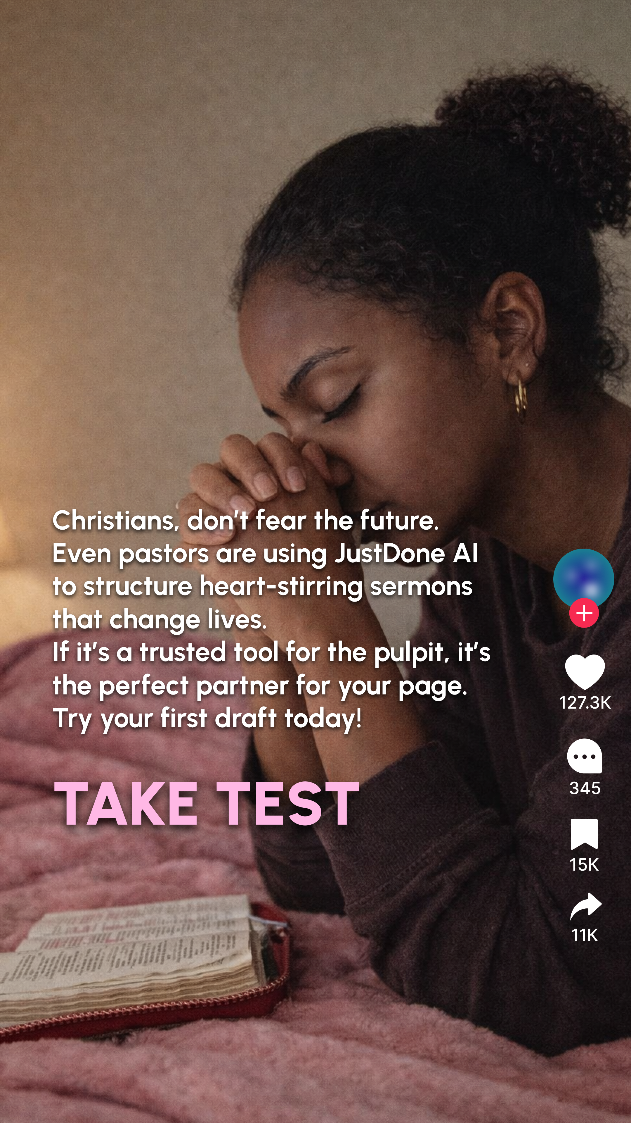 JustDone Facebook ad