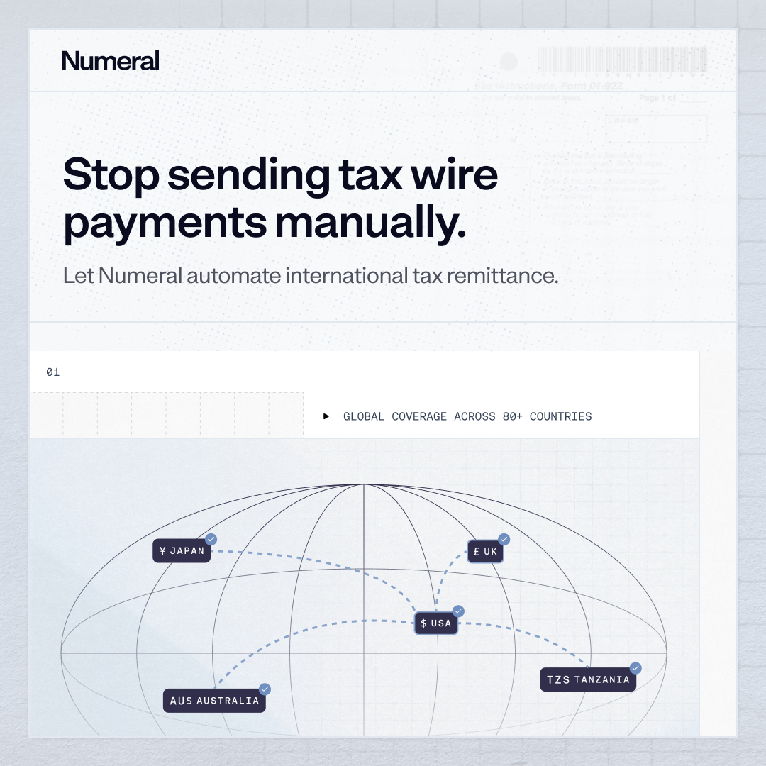 Numeral Tax Facebook ad