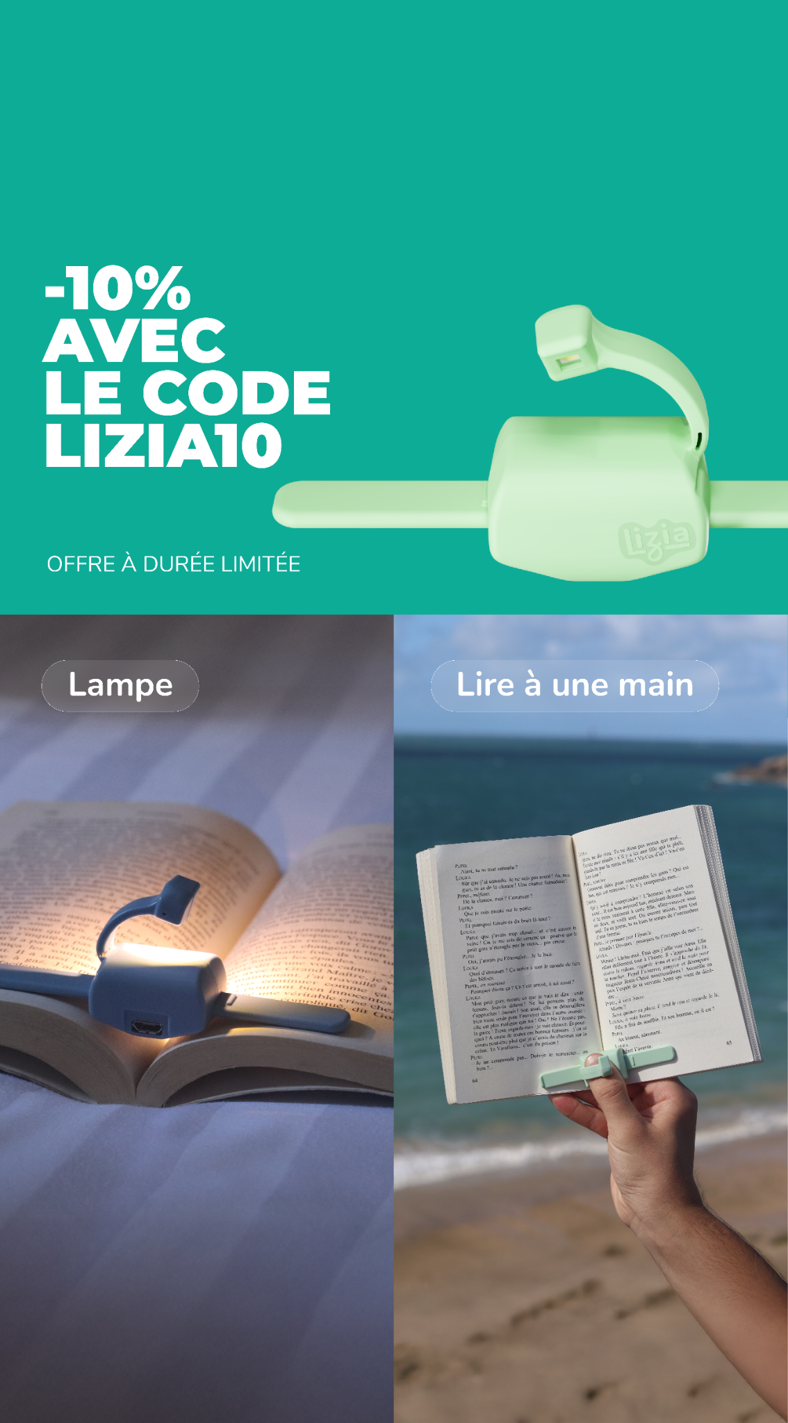 Lizia Facebook ad