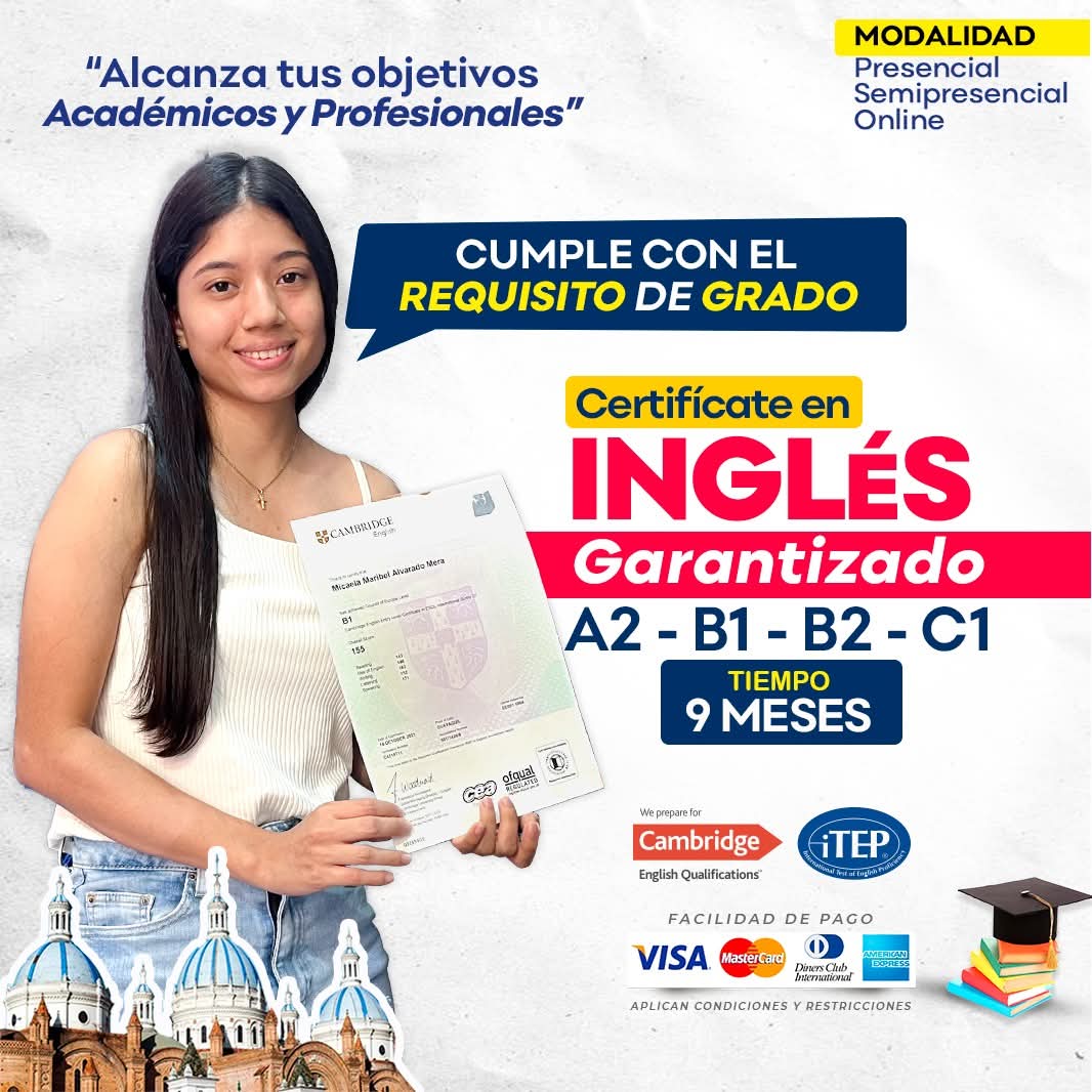 Alce College Language Company Facebook ad