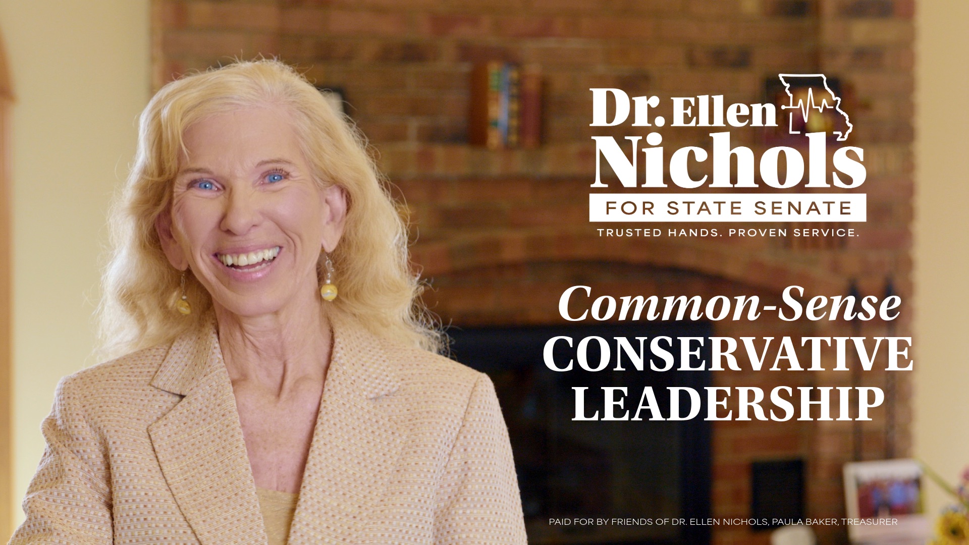Dr. Ellen Nichols for State Senate Facebook ad