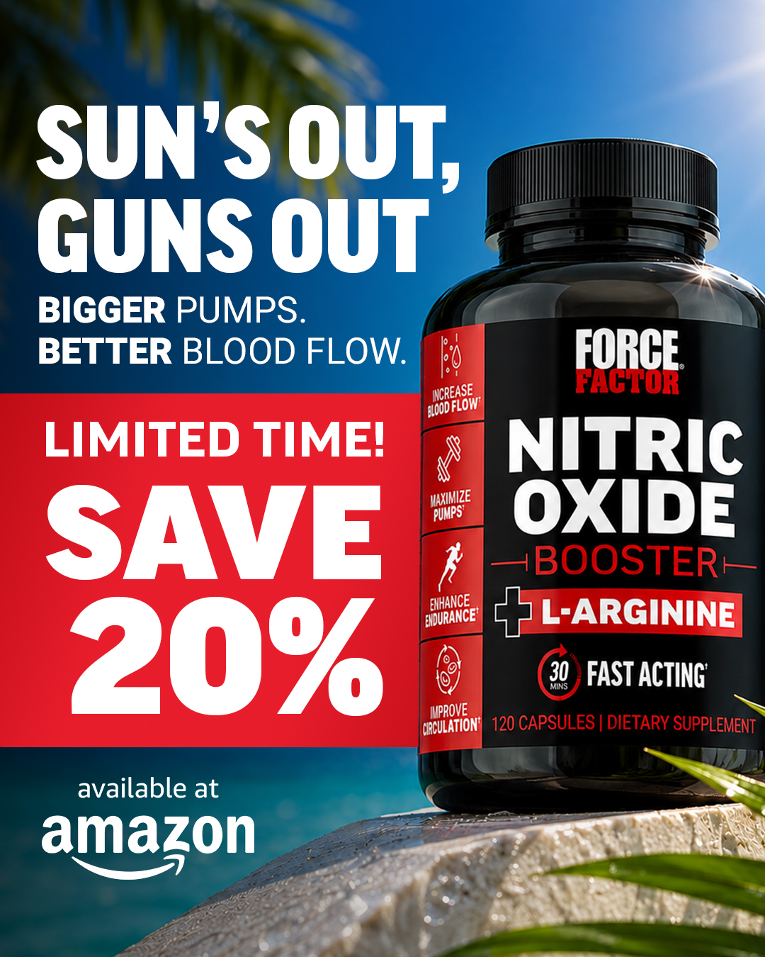 Force Factor Facebook ad
