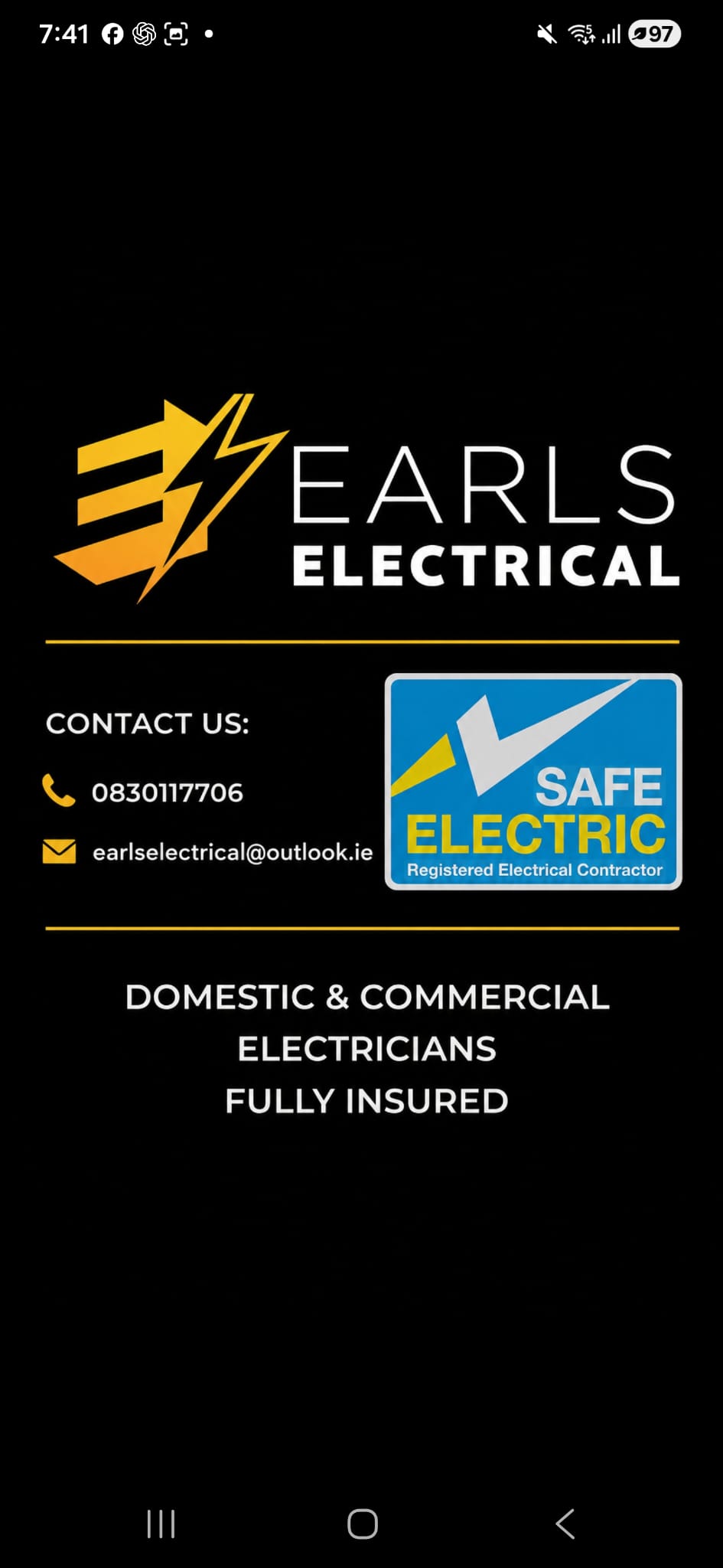 Ian earls Facebook ad from Jun 16, 2026