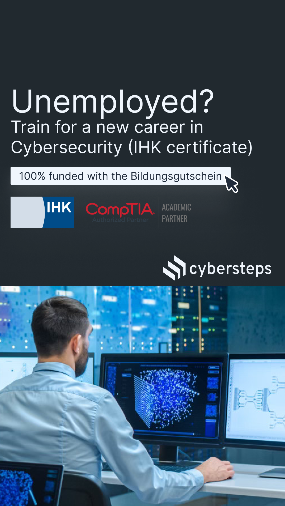 Cybersteps Facebook ad