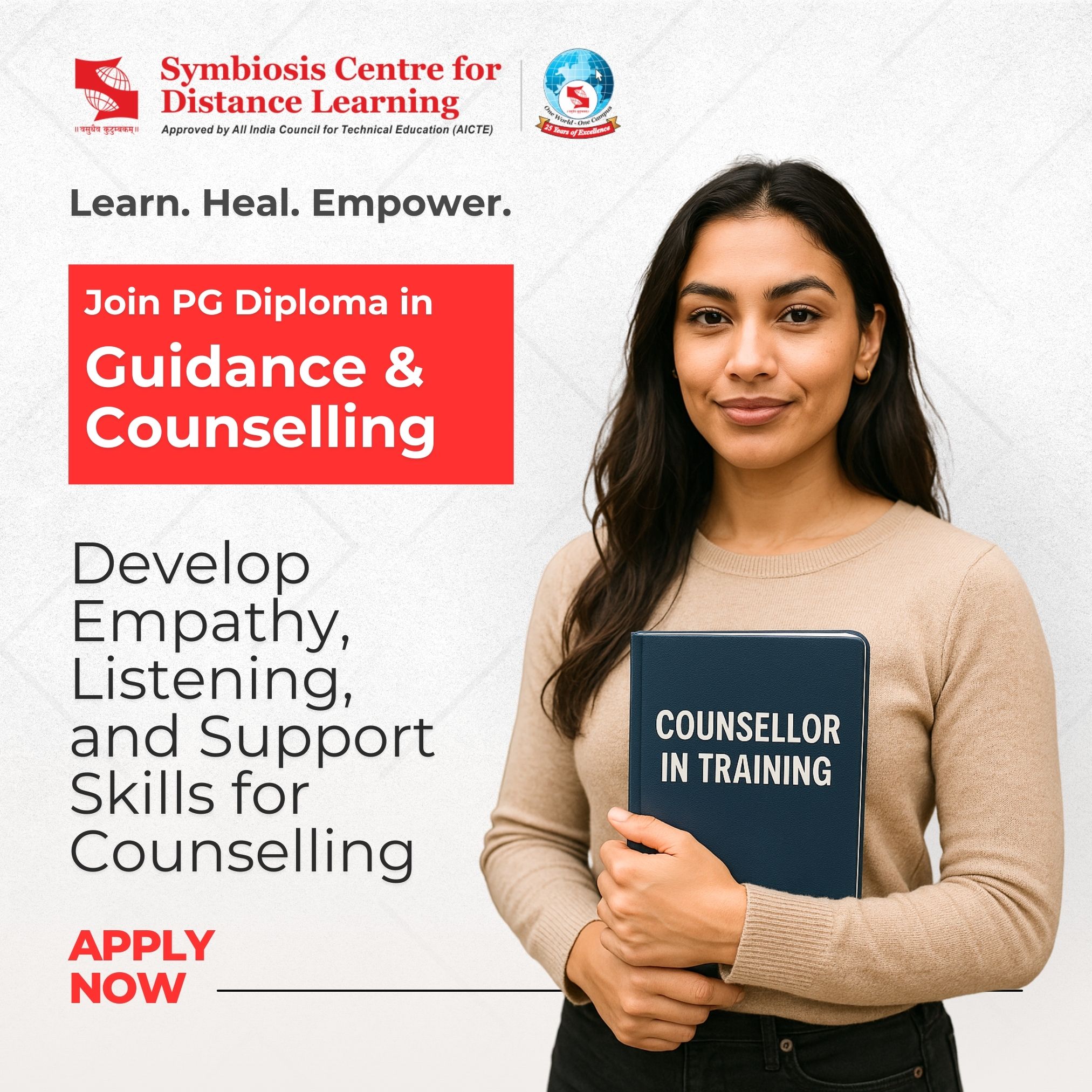 Symbiosis Centre for Distance Learning Facebook ad