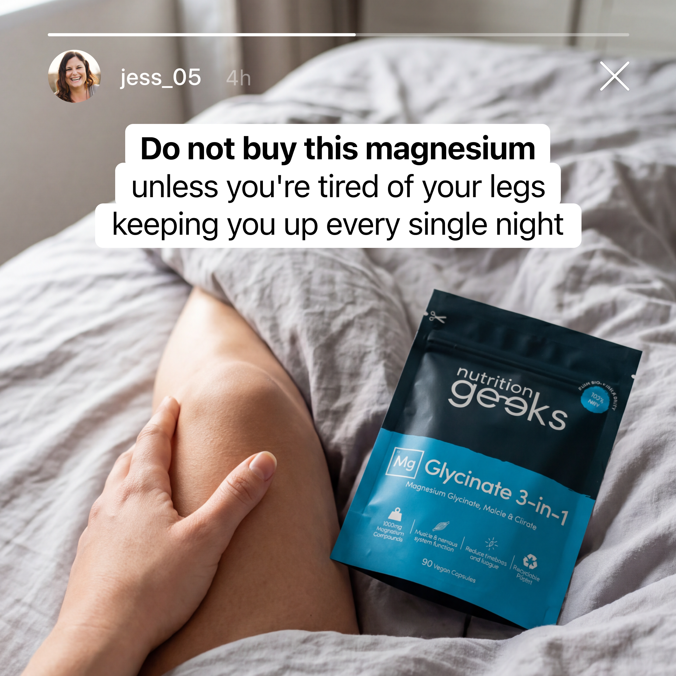 Nutrition Geeks Facebook ad