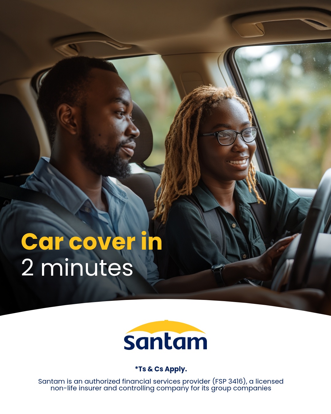 Santam Insurance Facebook ad