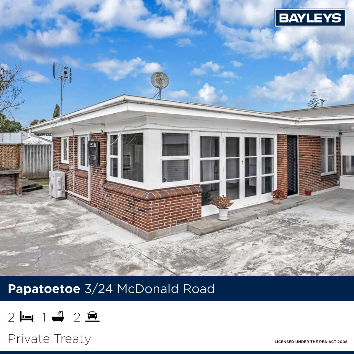 Bayleys Real Estate - Pukekohe Facebook ad from Jul 15, 2026
