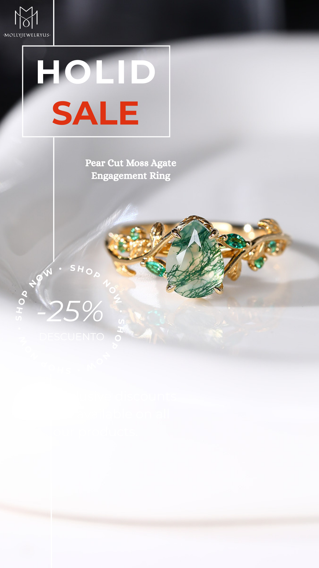 Molly Jewelry Boutique Facebook ad