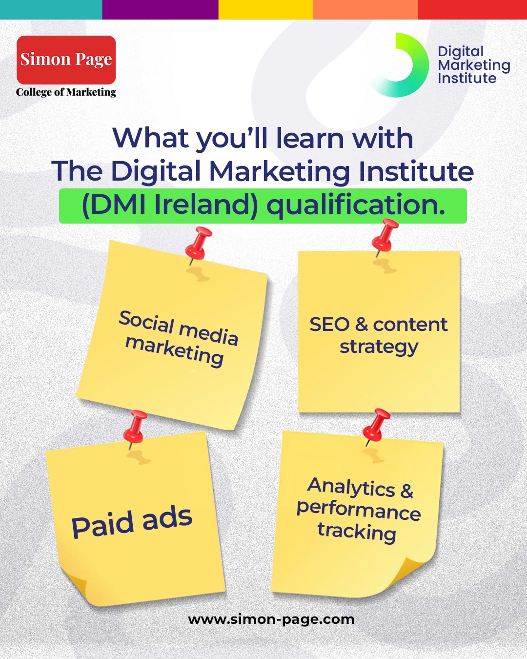 Simon Page College of Marketing, Nigeria Facebook ad: The digital world isn’t slowing down.