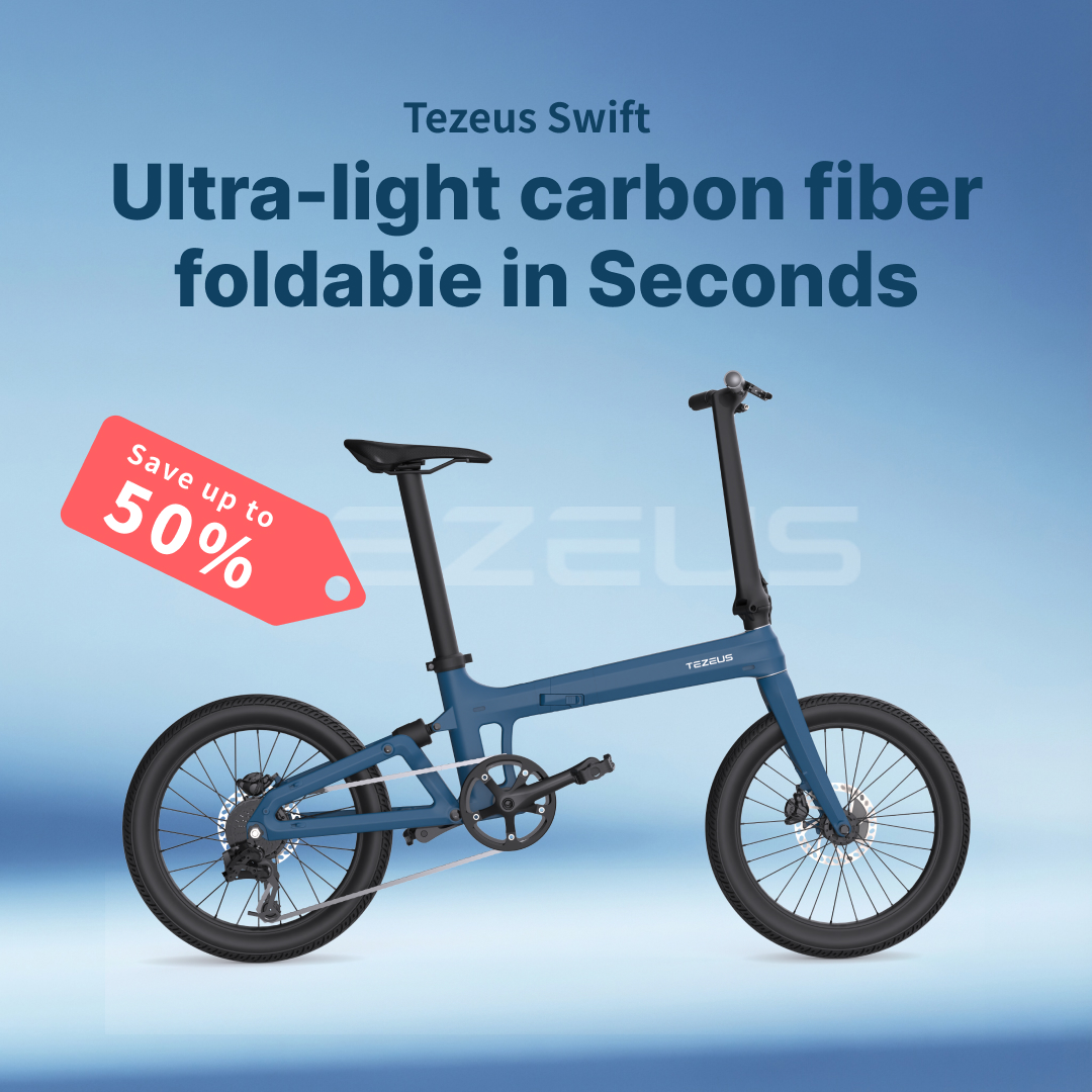 Tezeus EBike Facebook ad