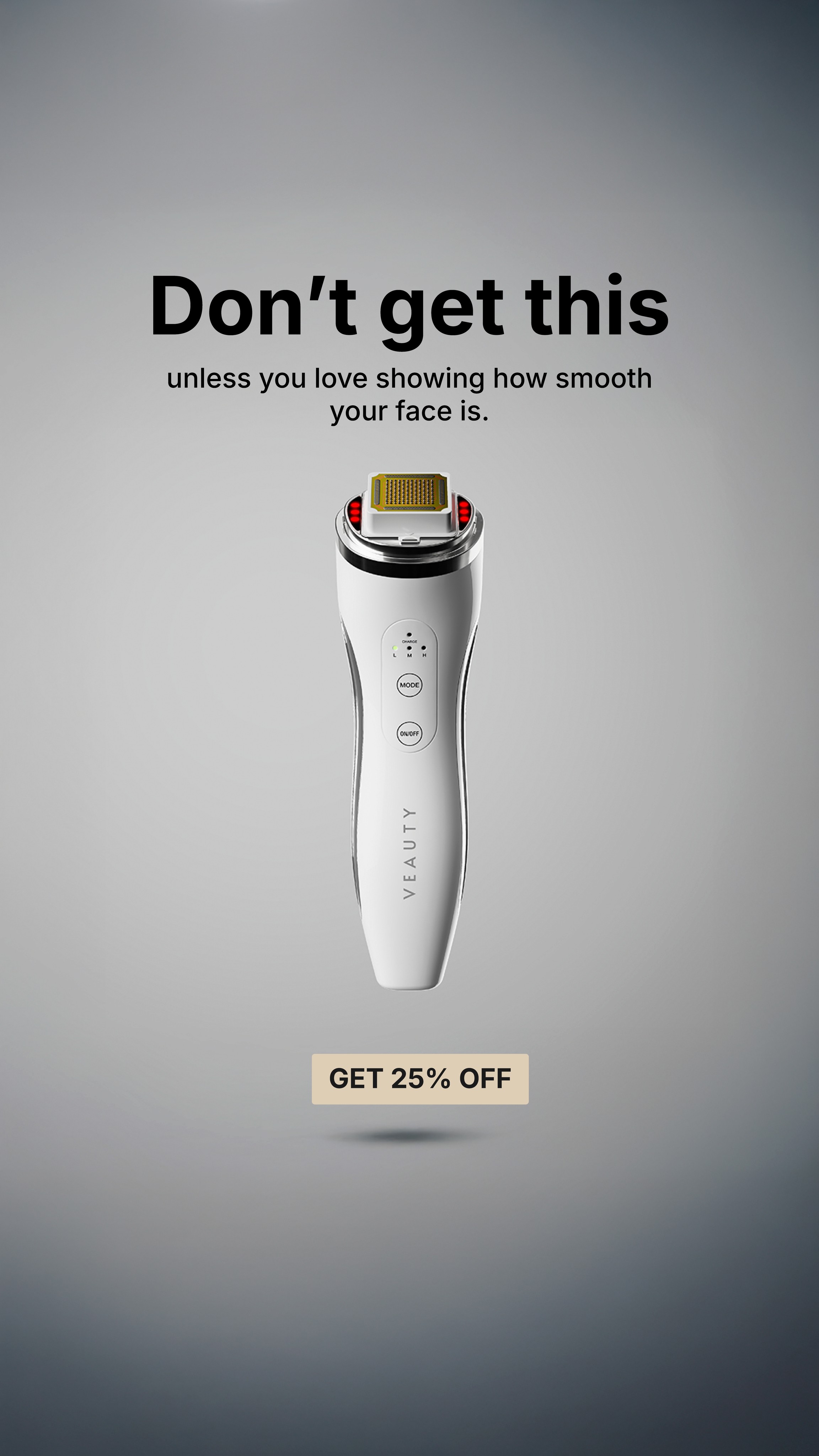 Veauty Facebook ad