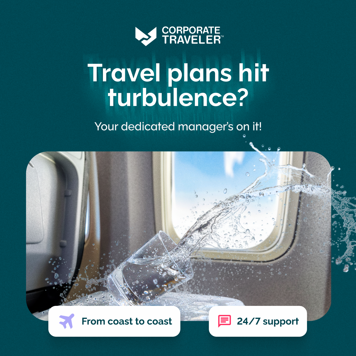 Corporate Traveler USA Facebook ad