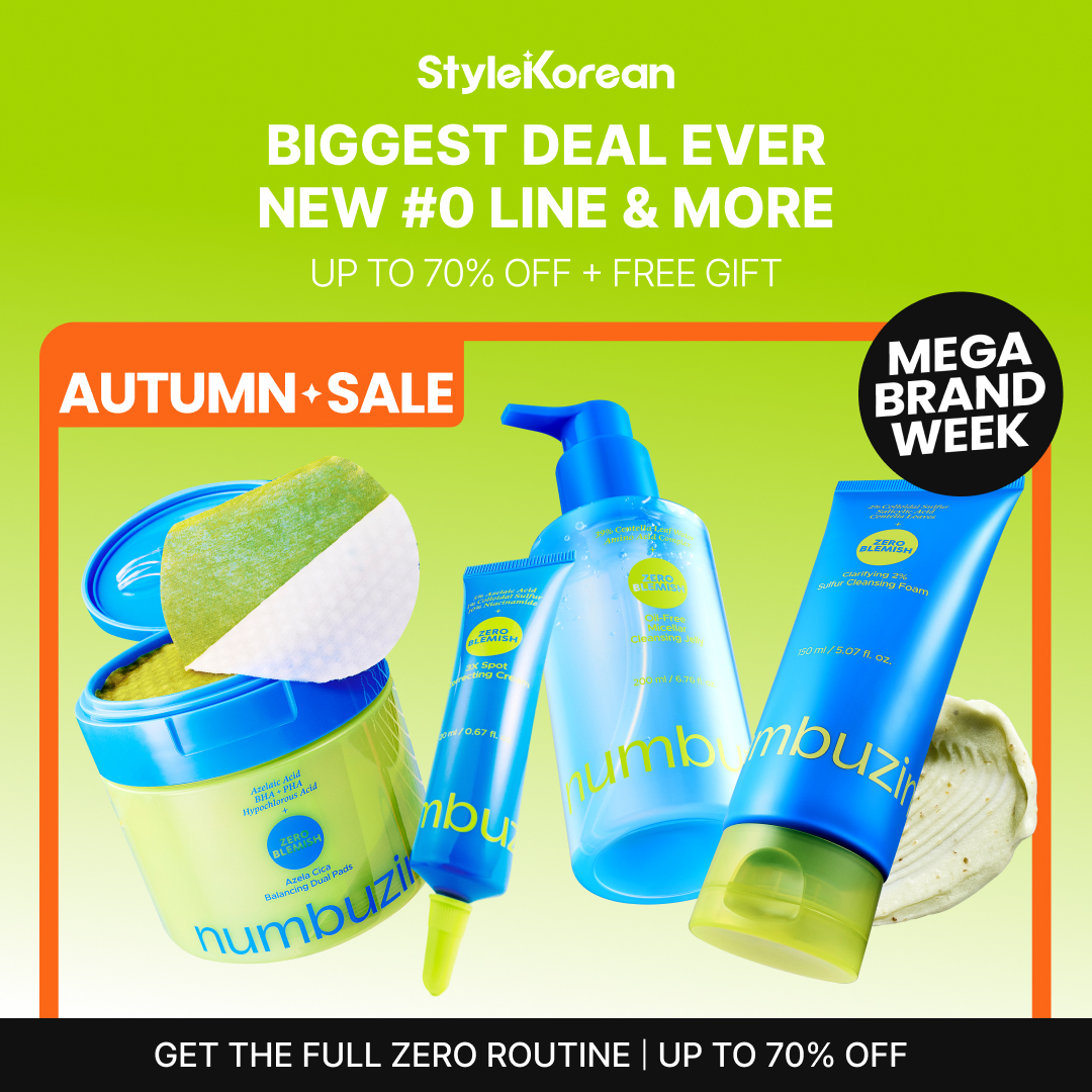 StyleKorean Facebook ad: Zero Line Mega Sale, Up to 70% OFF