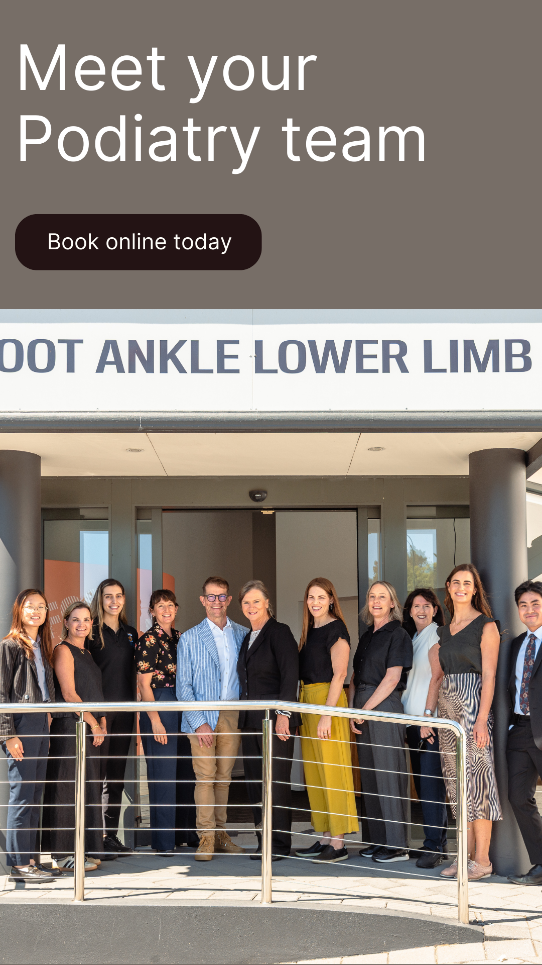 Foot Ankle Lower Limb Facebook ad