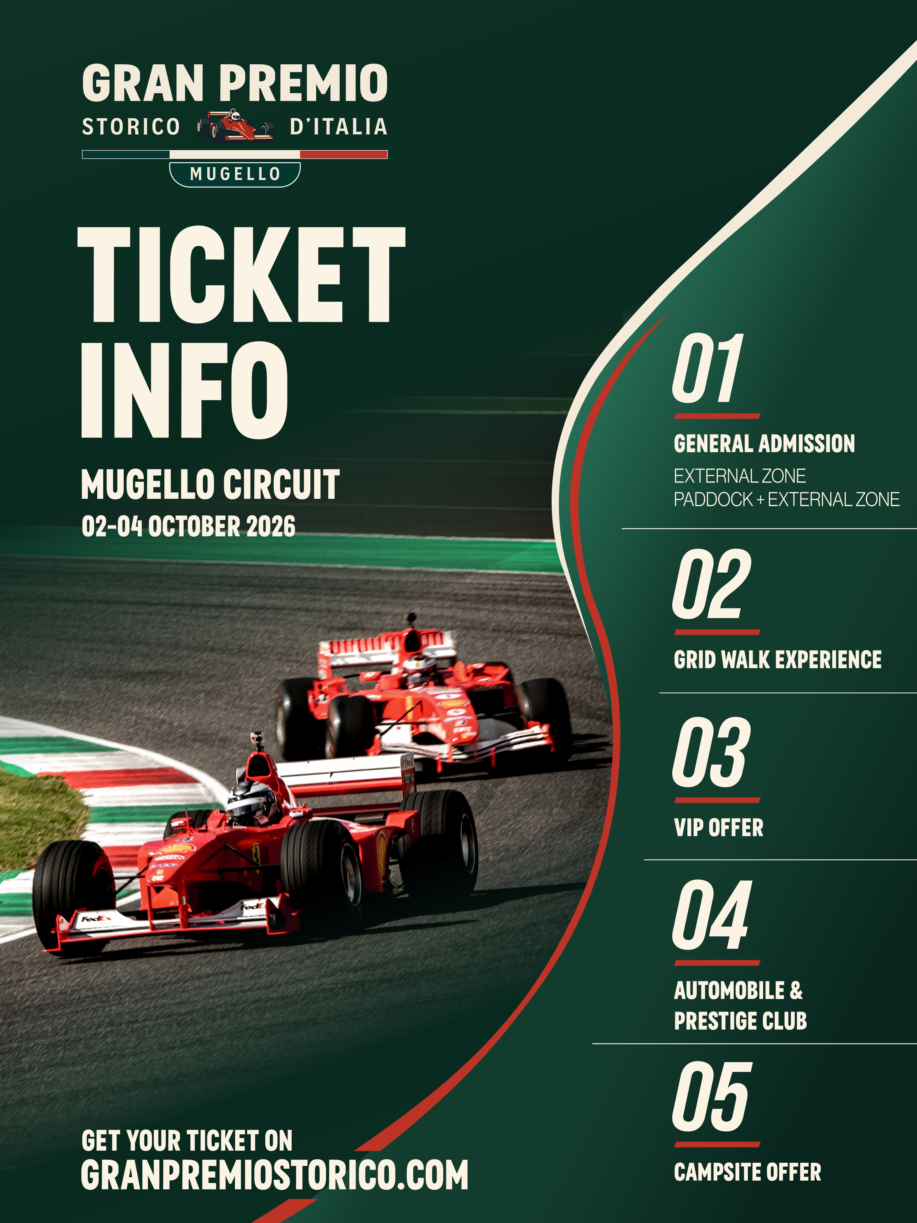 Gran Premio Storico d'Italia Facebook ad