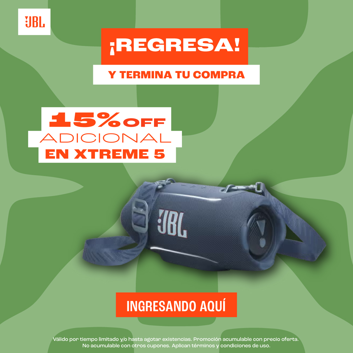 JBL Colombia Facebook ad: Termina tu compra