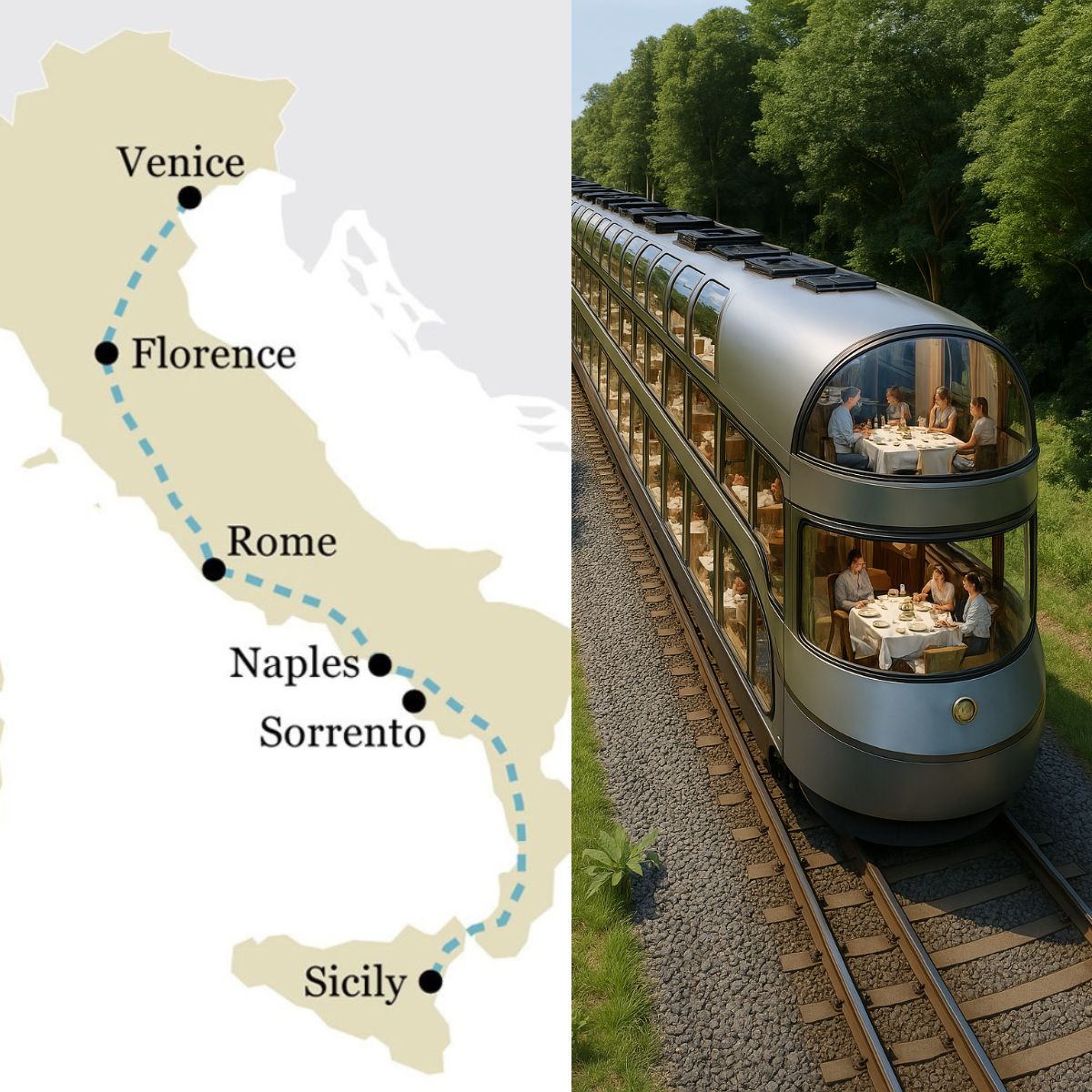 Global Tour Facebook ad: Luxury Train Tours Across Italy: The Ultimate Guide