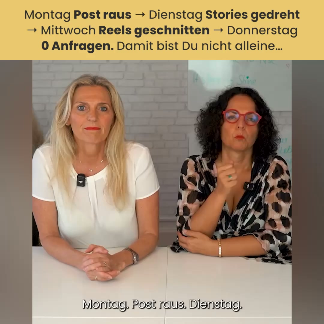 Susanne & Nicole Facebook ad: 10 Tage LIVE Coachingmarkt erobern. Starte hier…