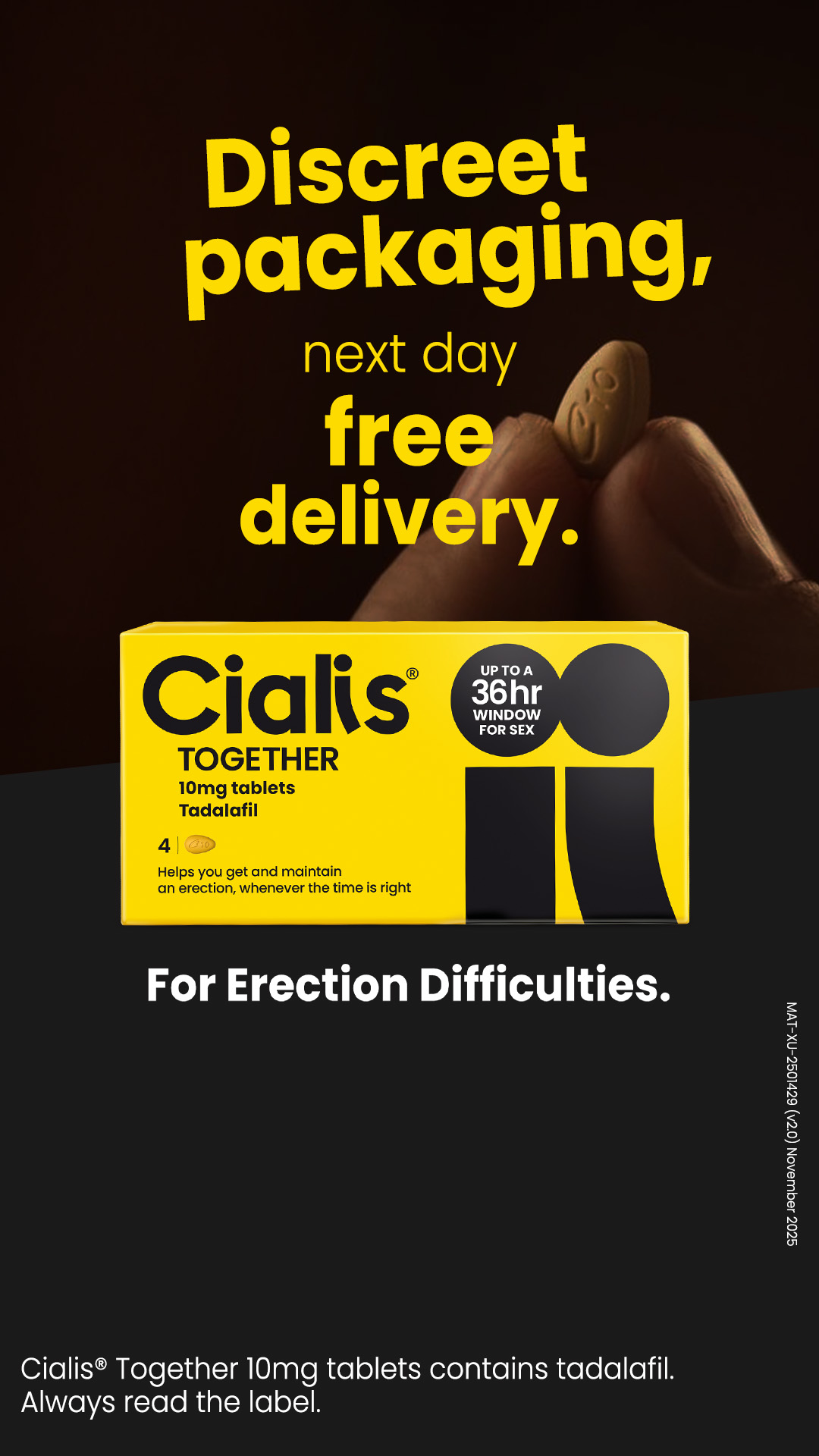 Cialis Together Facebook ad