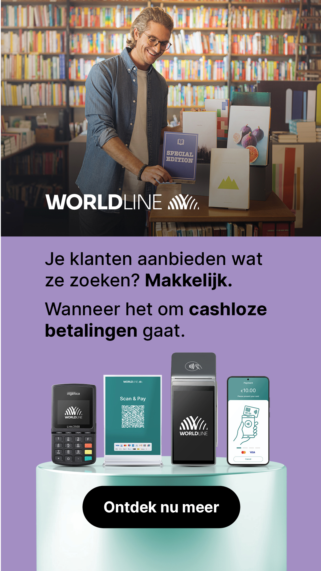 Worldline Merchant Services Facebook ad