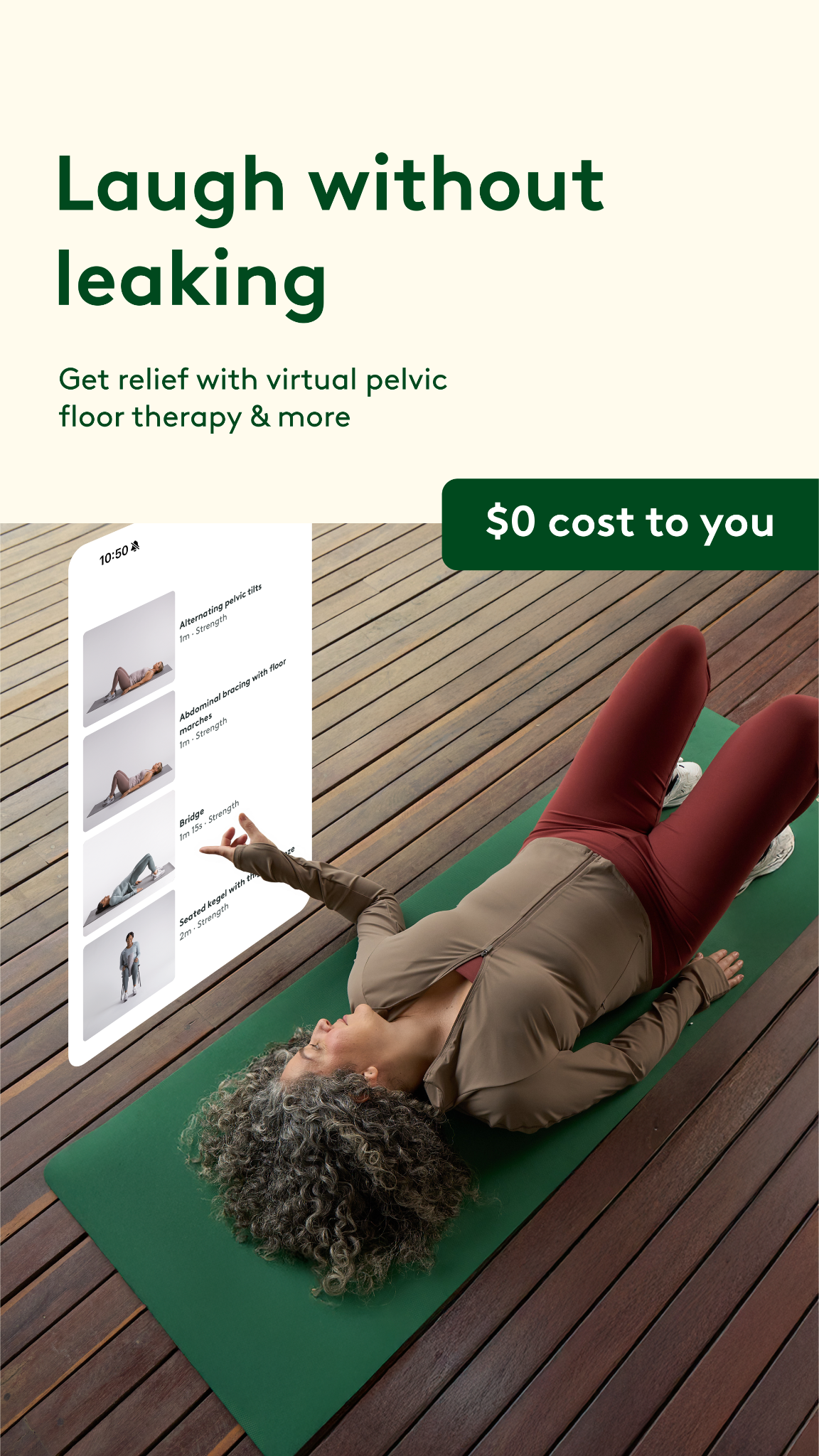 Hinge Health Facebook ad