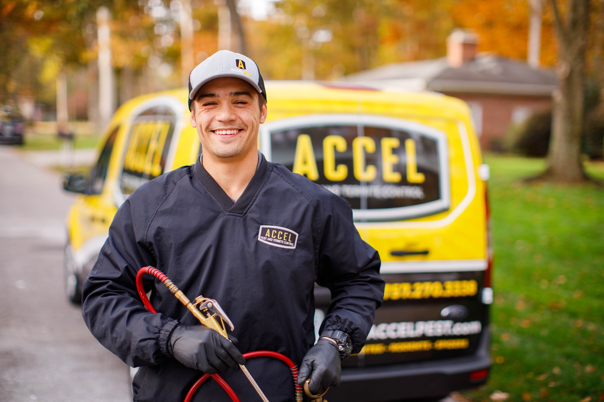 Accel Pest & Termite Control Facebook ad