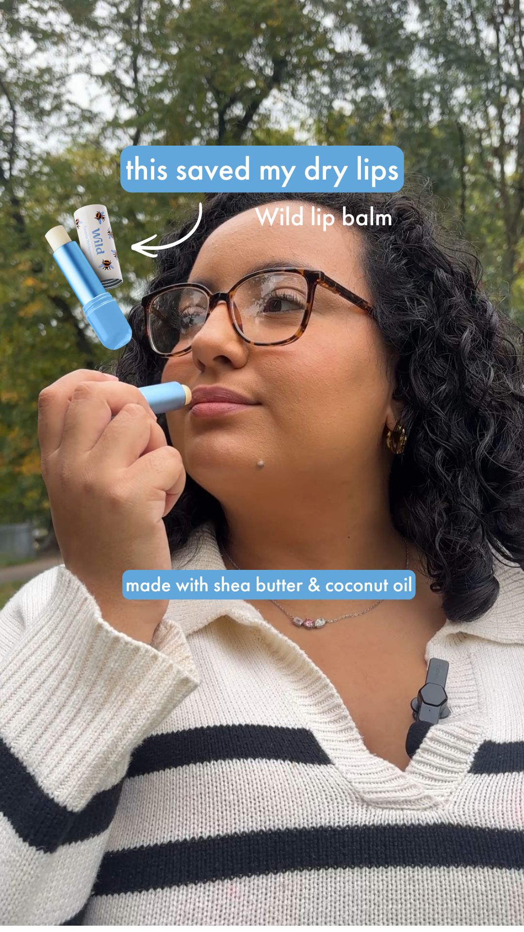 Wild Facebook ad: Say goodbye to dry with our revolutionary lip balm.