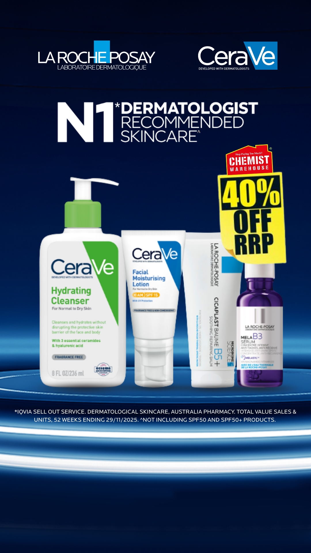 Chemist Warehouse Facebook ad