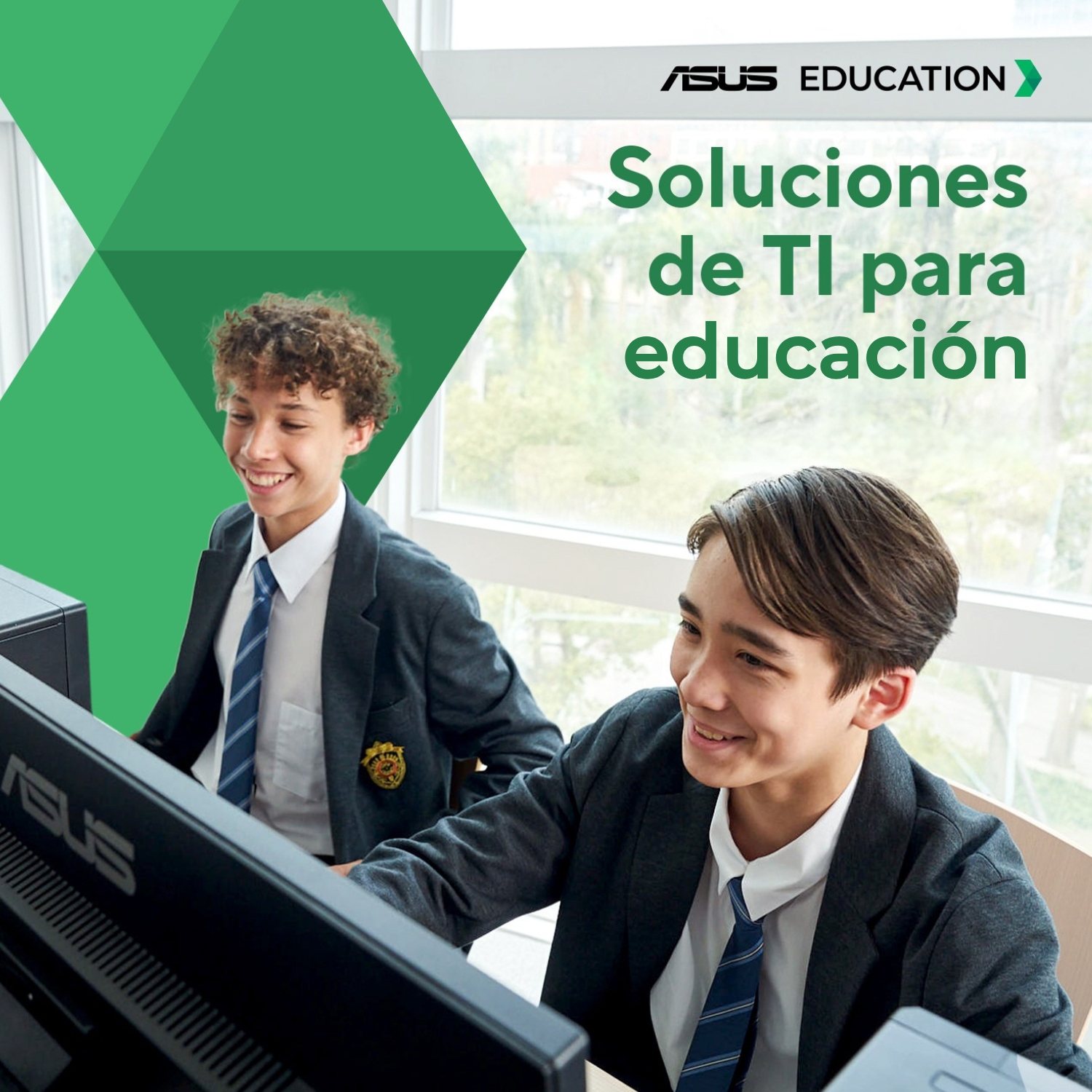 ASUS Facebook ad: La educación evoluciona cuando la tecnología acompaña.