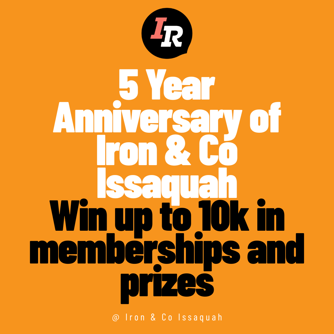 Iron & Co Issaquah Facebook ad: ๐๐ฎ๐ซ๐ง ๐
๐๐ญ & ๐๐๐ ๐๐๐!