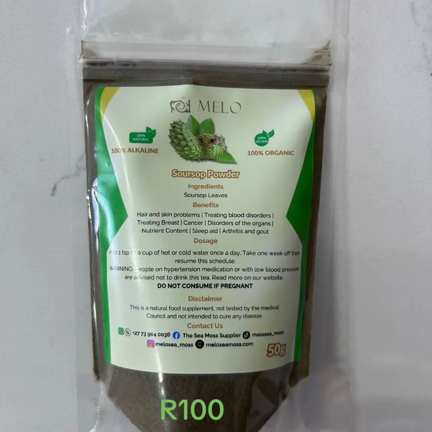 The Sea Moss Supplier Facebook ad