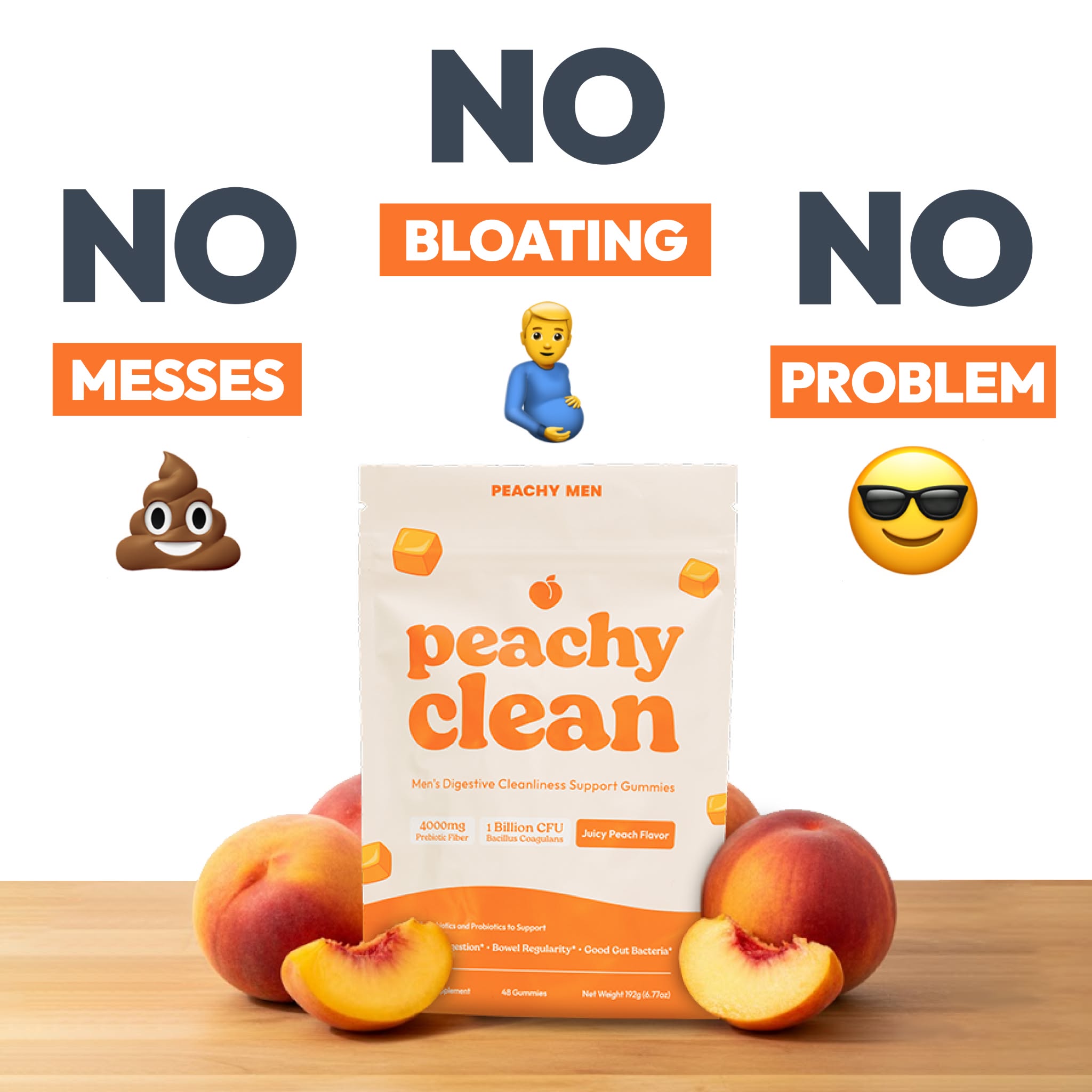 Peachy Men Facebook ad
