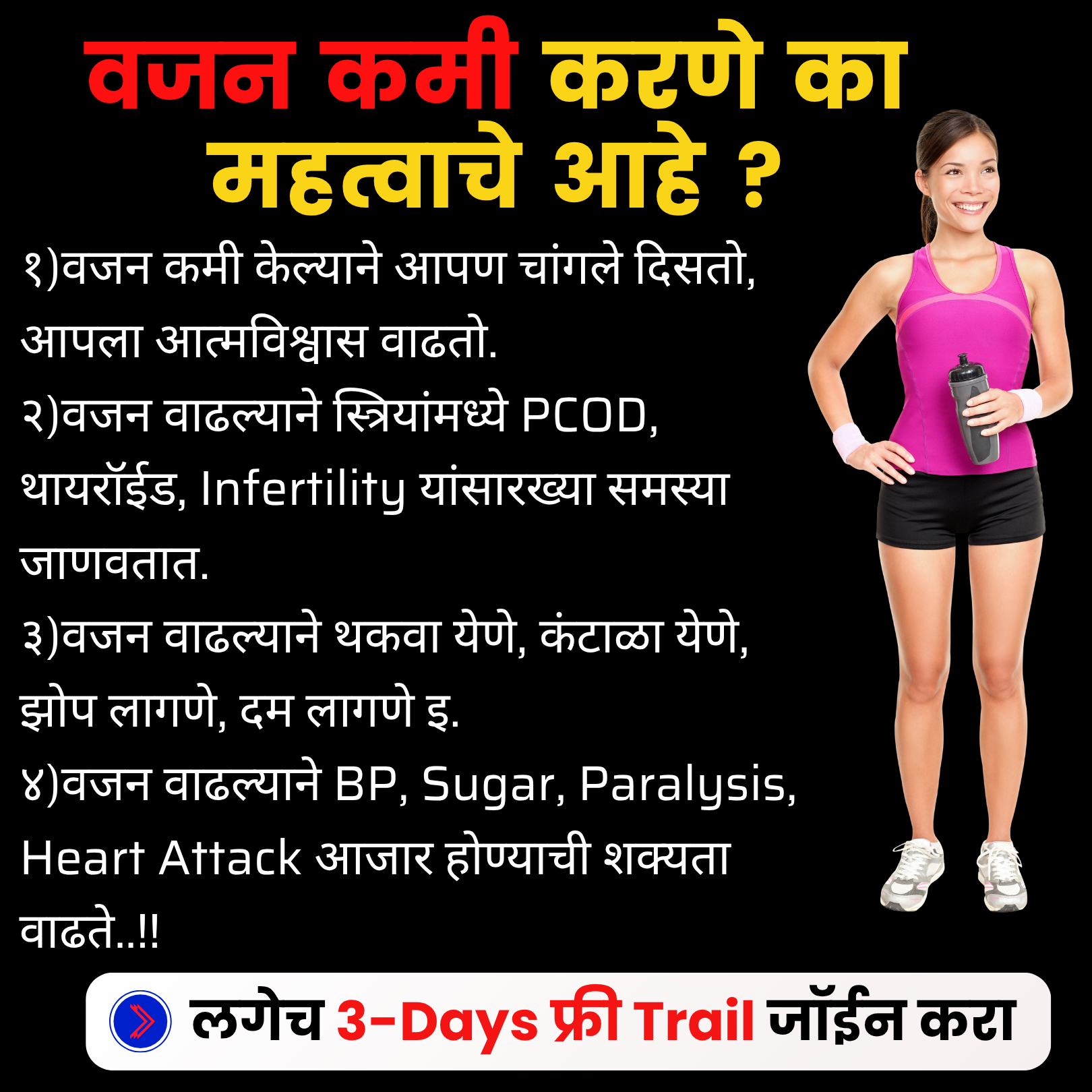 Health Is Wealth Facebook ad: लगेच Message करा