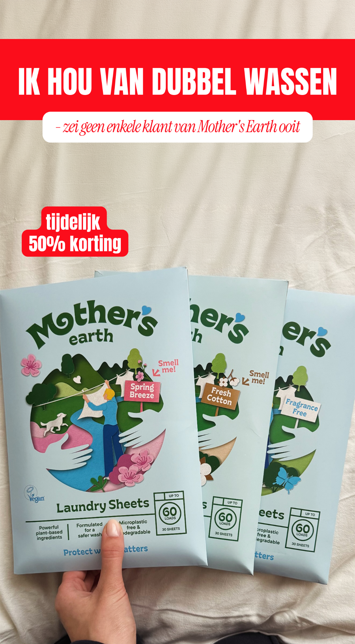 Mothers Earth Facebook ad