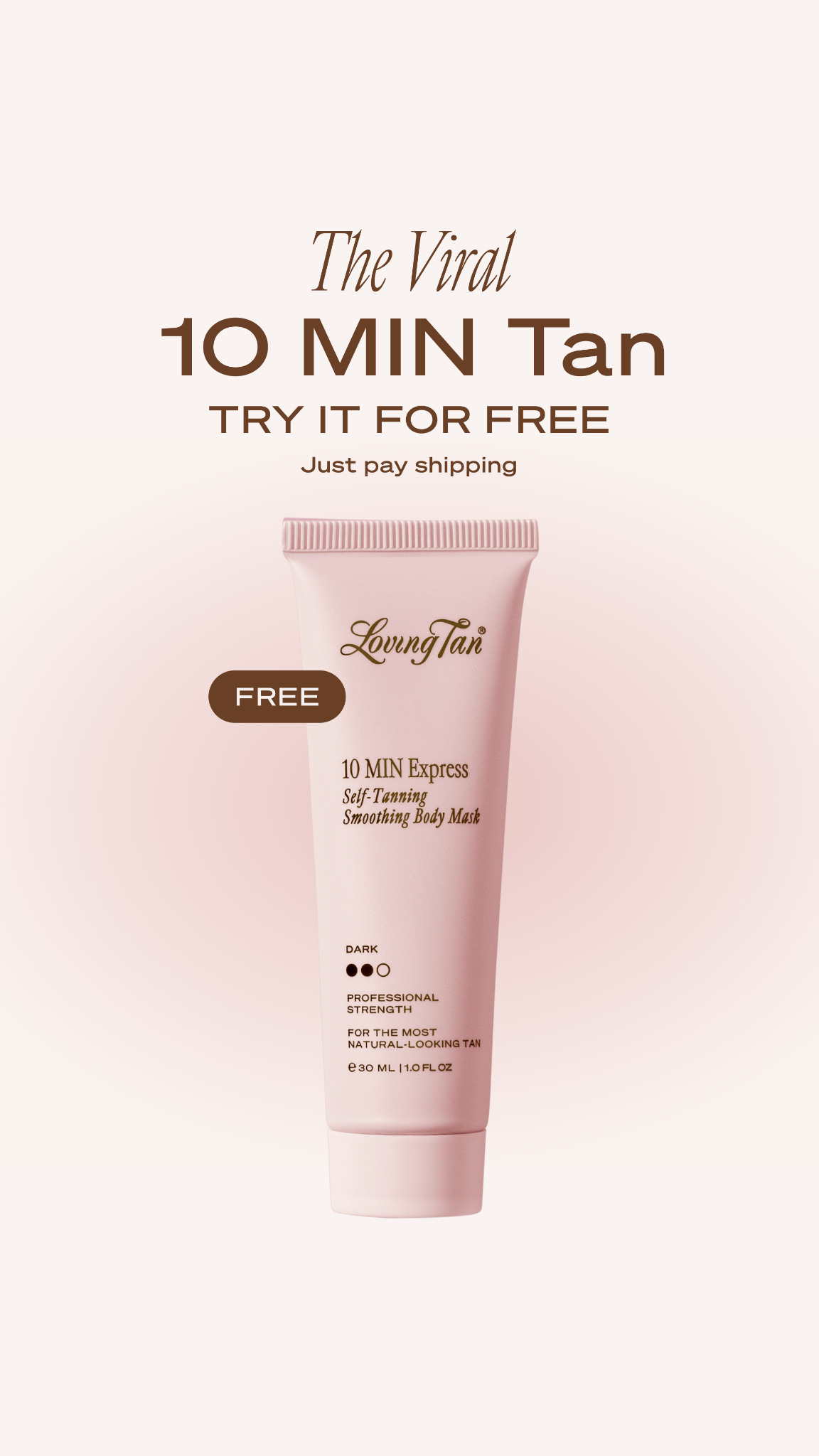 Loving Tan Facebook ad