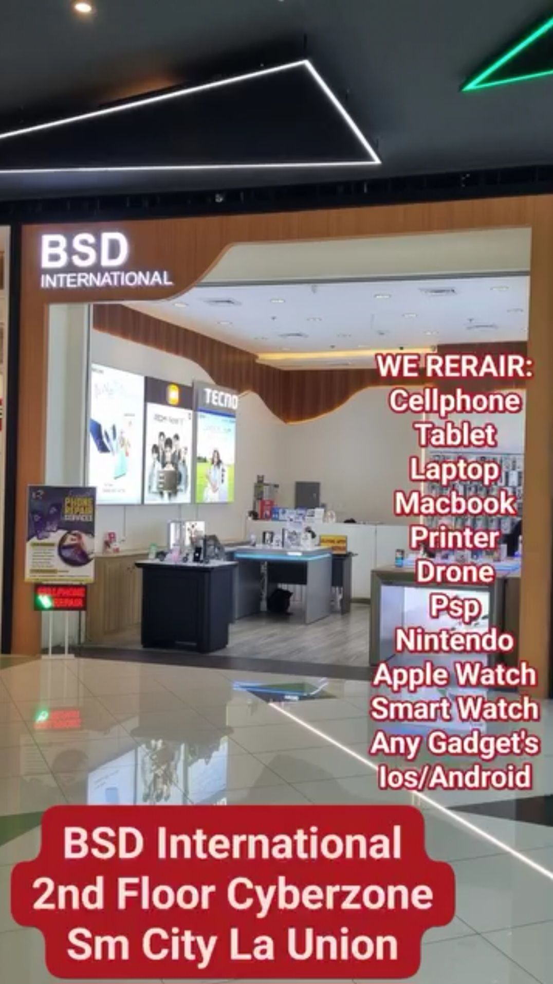 Boss Tophe Facebook ad: Repair Services