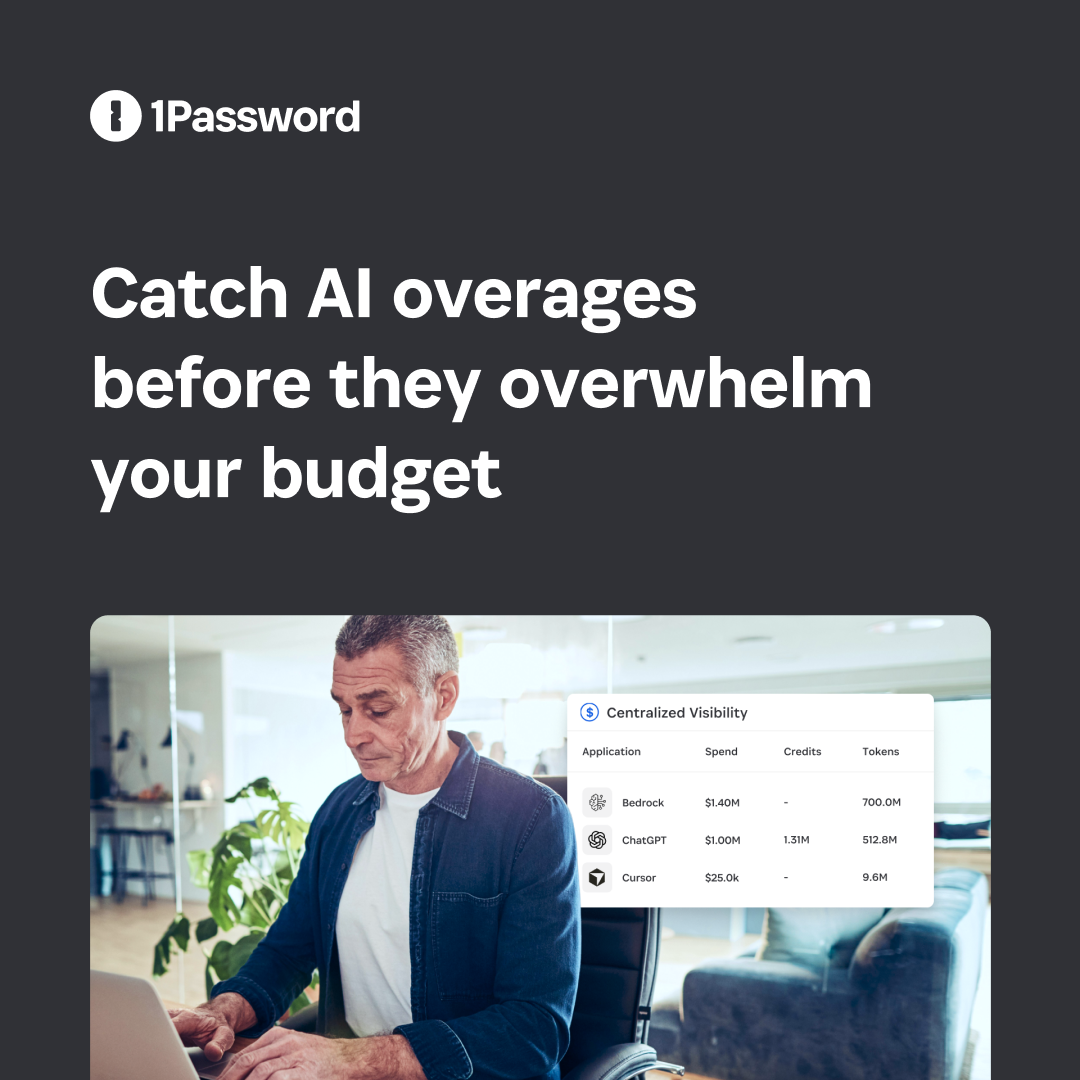 1Password Facebook ad