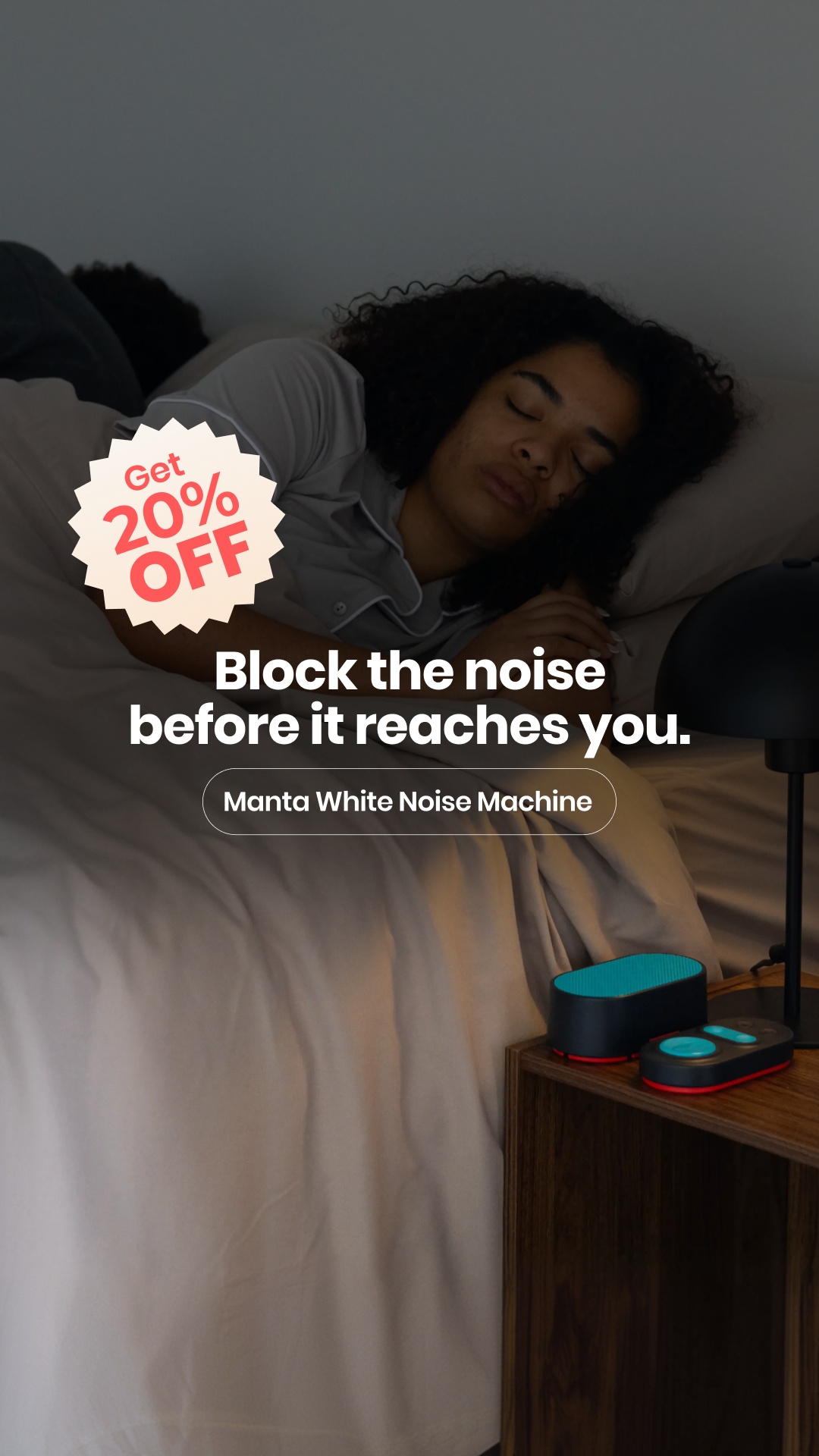 Manta Sleep Facebook ad